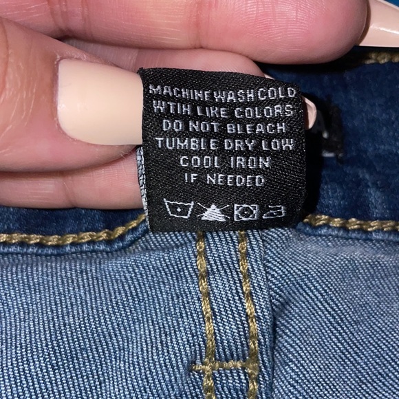 Fashionova High Waisted Skinny Jeans - Blue - Size 15 - Picture 9 of 9